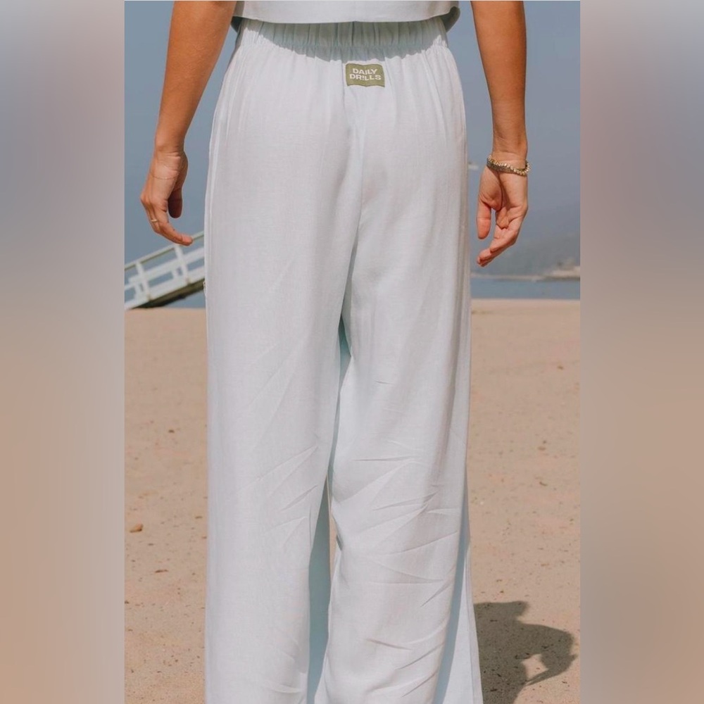 daily drills blue poplin pant!!